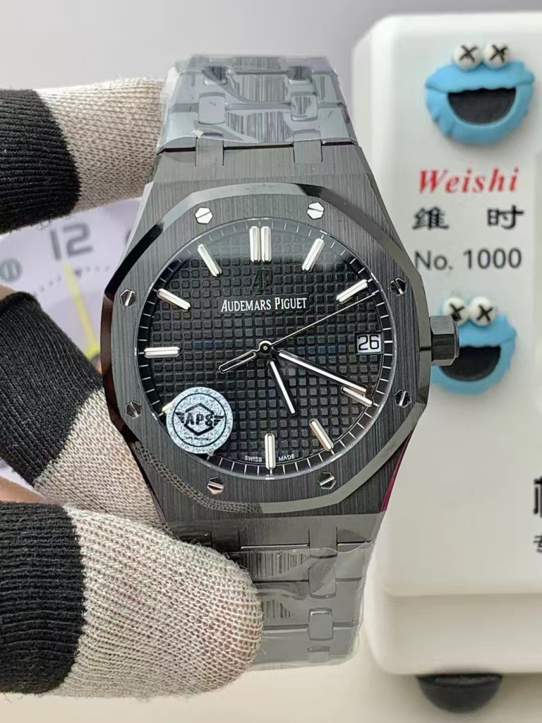 Aps Factory Replica Audemars Piguet Royal Oak 15500 Black Ceramic
