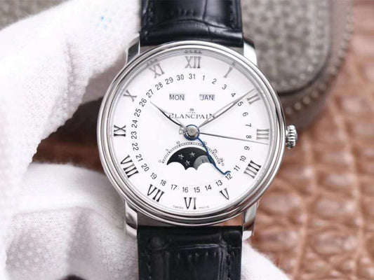 Om Factory V3 Replica Blancpain Villeret Watch with Clone 6654 Movement