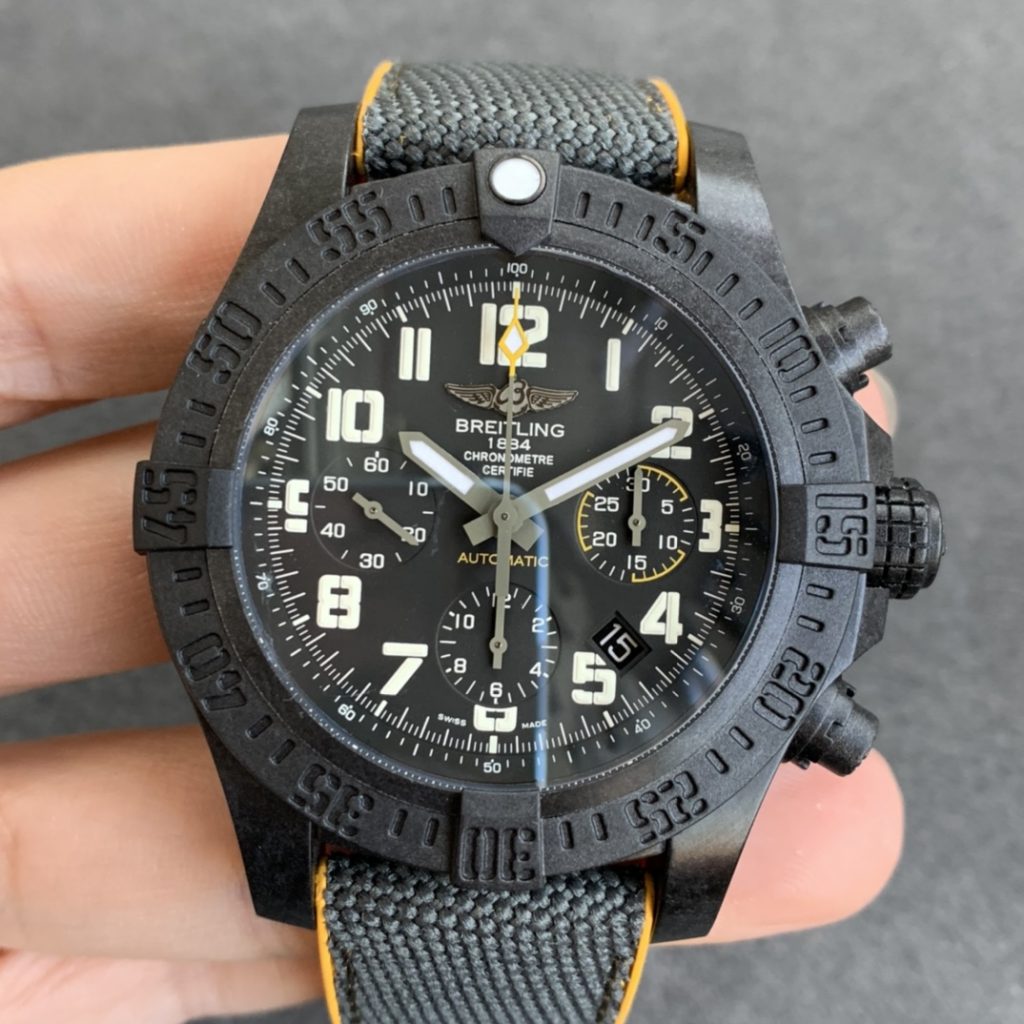 G Factory Replica Breitling Avenger Hurricane Breitlight Case with Asia 7750 Movement
