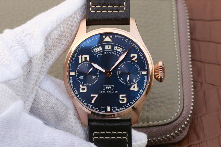 Yl Factory Replica Iwc Big Pilot Annual Calendar Le Petite Prince Rose Gold Watch Review
