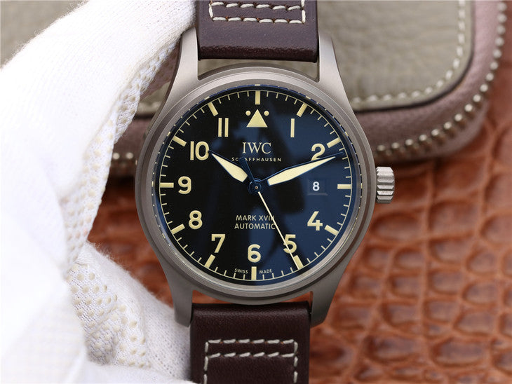 Gs Factory Replica Iwc Mark Xviii Iw327006 Titanium Watch with Clone 35111 Movement Free Nylon Strap