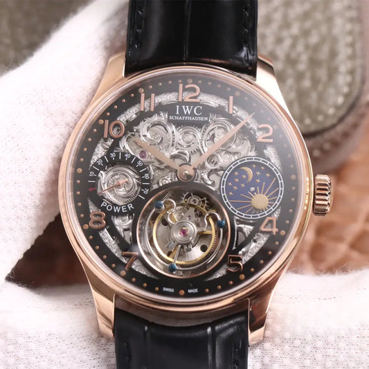 Tw Factory Replica Iwc Portuguese Tourbillon Skeleton Watch Review