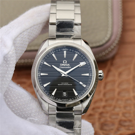 Vs Factory Replica Omega Aqua Terra 150m with Clone 8900 Movement Black Dial