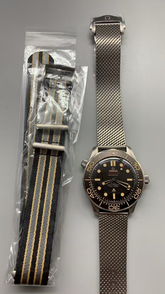 Vs Factory V4 Replica Omega Seamaster No Time to Die Titanium
