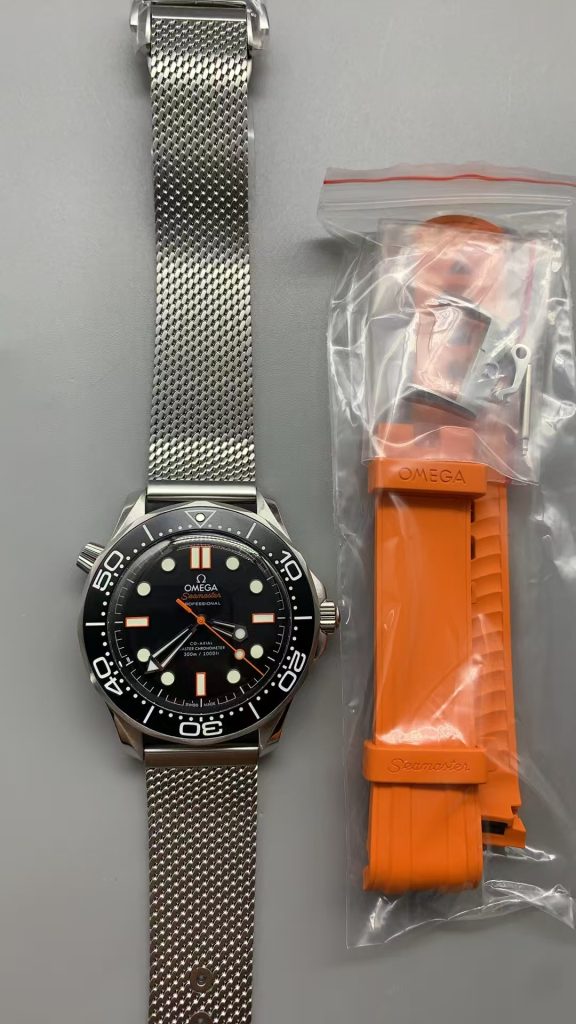 Replica Omega Seamaster Diver 300m Orange