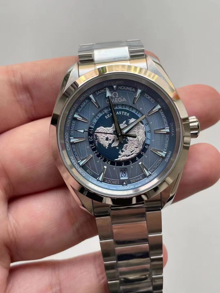 Vs Factory Replica Omega Seamaster Worldtimer Ice Blue
