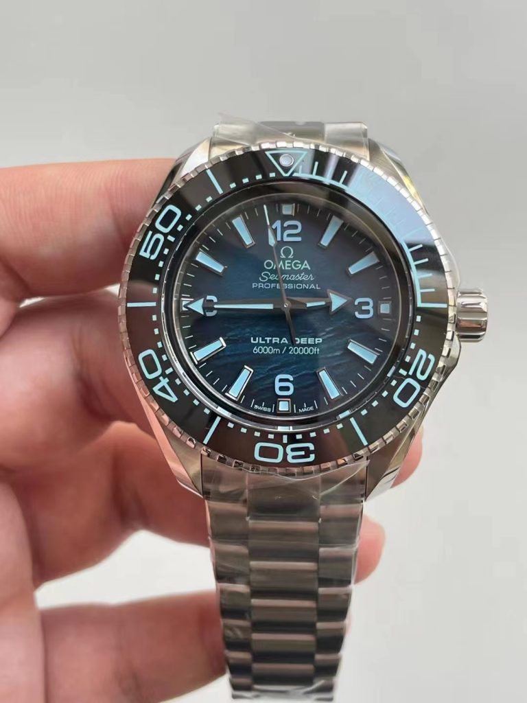 Vs Factory Replica Omega Seamaster Ultra Deep 6000m Ice Blue