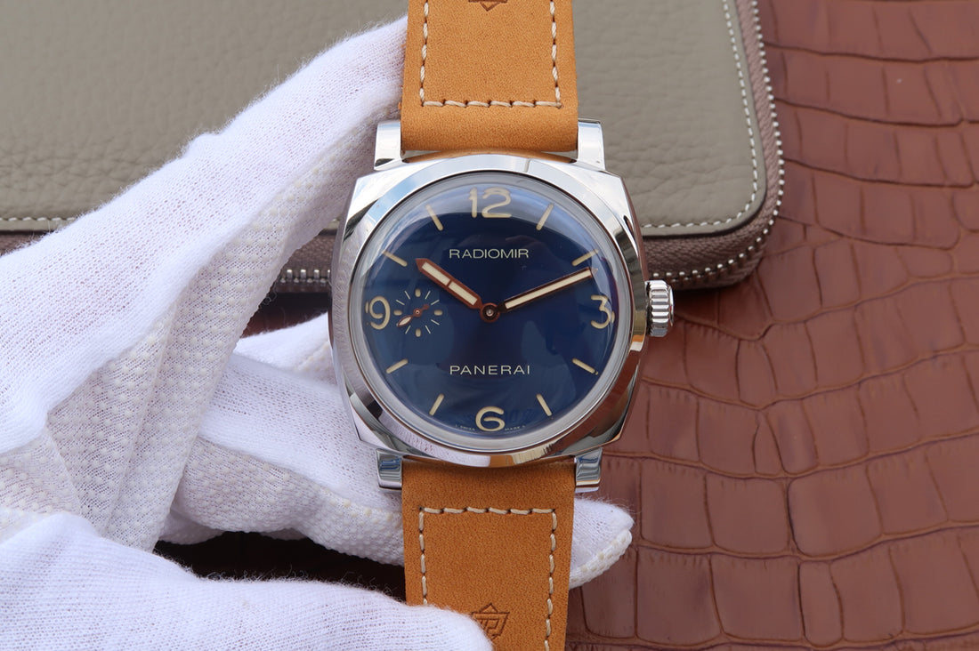 Z Factory Replica Panerai Radiomir 1940 Pam 690 Blue Dial with Clone P 3000 Movement
