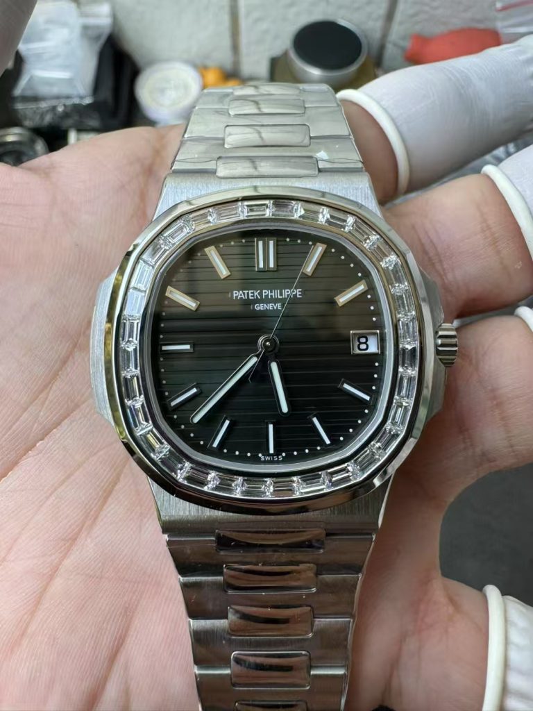 3k Nautilus 5711cvd Diamondssw Dial
