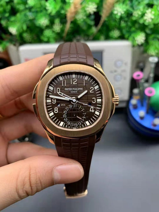 Zf Aquanaut 5164 Rose Gold Watch an Amazing Gmt Watch for Him