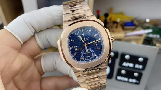 K3 Factory Replica Patek Philippe Nautilus 5990 Travel Time