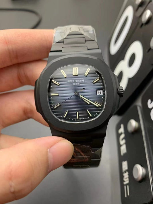 Ppf V4 Replica Patek Philippe Nautilus 5711 Dlc Black Watch