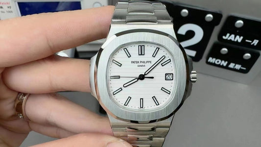 3k Factory Replica Patek Philippe Nautilus White