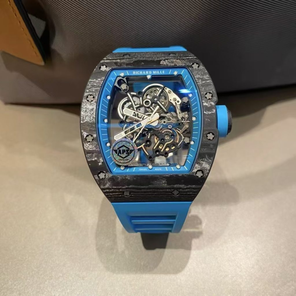 Aps Factory Replica Richard Mille Rm055 Ntpt Blue