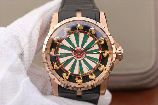 Replica Roger Dubuis Rddbex0398 Knights of the Round Table I Rose Gold Watch Review