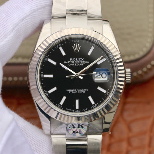 Ar Factory Replica Rolex Datejust Ii 41mm 126334 with 904l Stainless Steel Case Asia Eta 2824 Movement