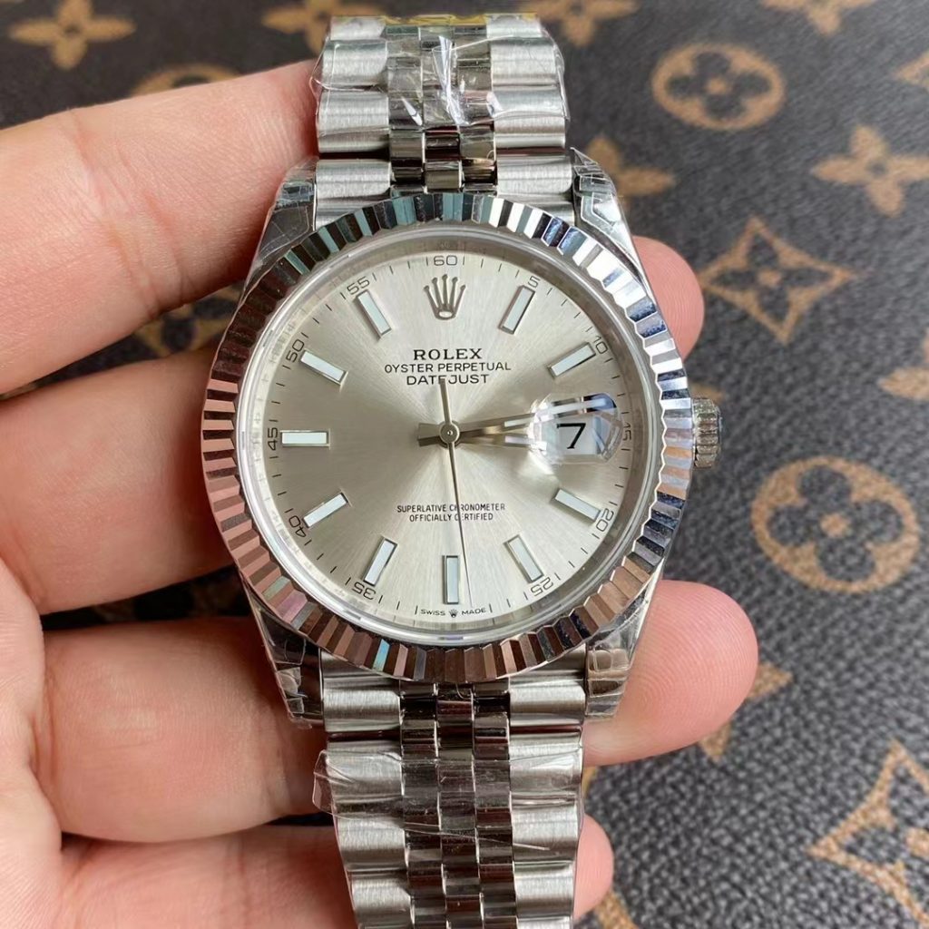 Vs Factory Replica Rolex Datejust Ii Silver with Clone 3235 Movement