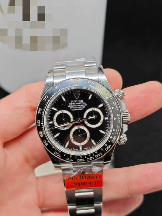 Ar Factory Replica Rolex Daytona 126500 Black