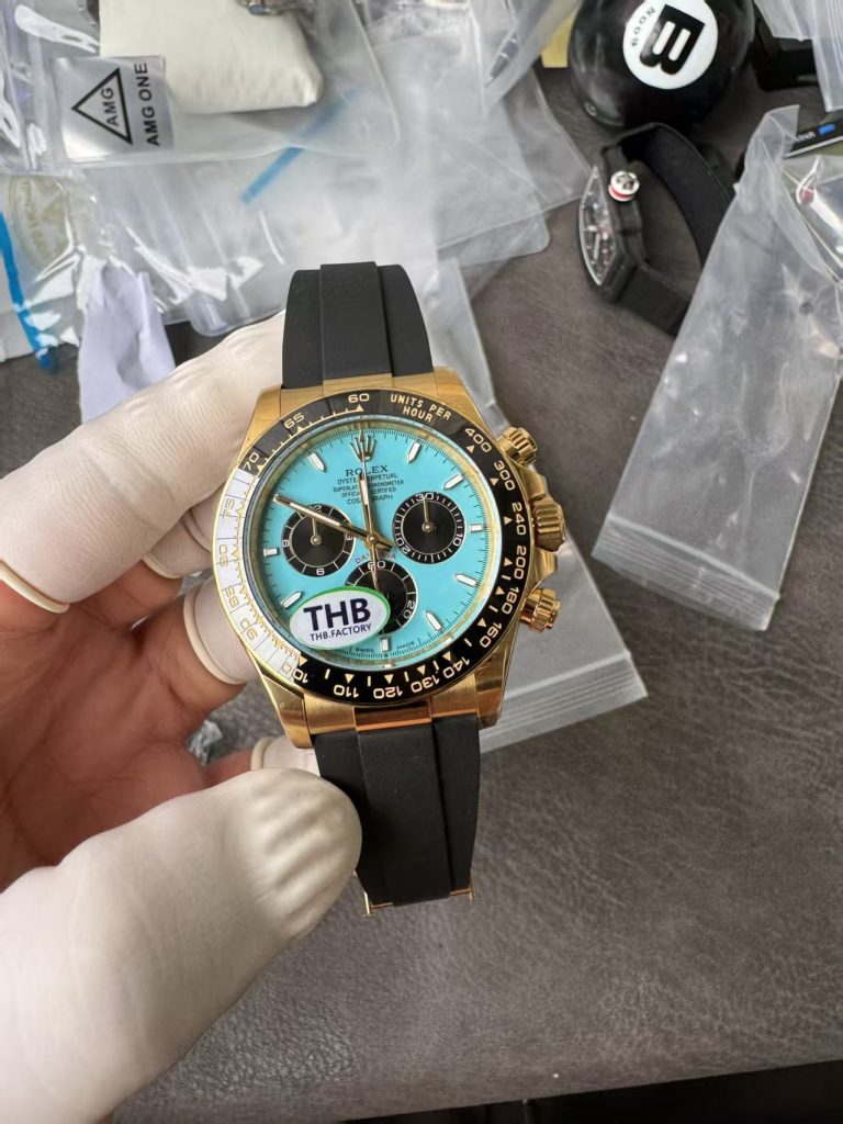 Thb Factory Replica Rolex Daytona 126518ln Turquoise Dial