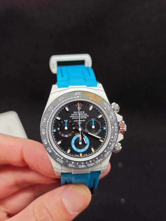Replica Rolex Daytona Diw Carbon Blue