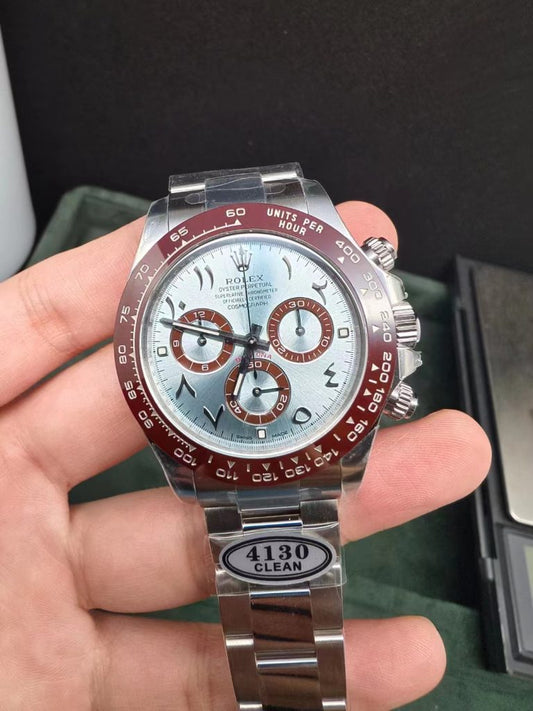 Clean Factory Replica Rolex Daytona Ice Blue Middle East Dial