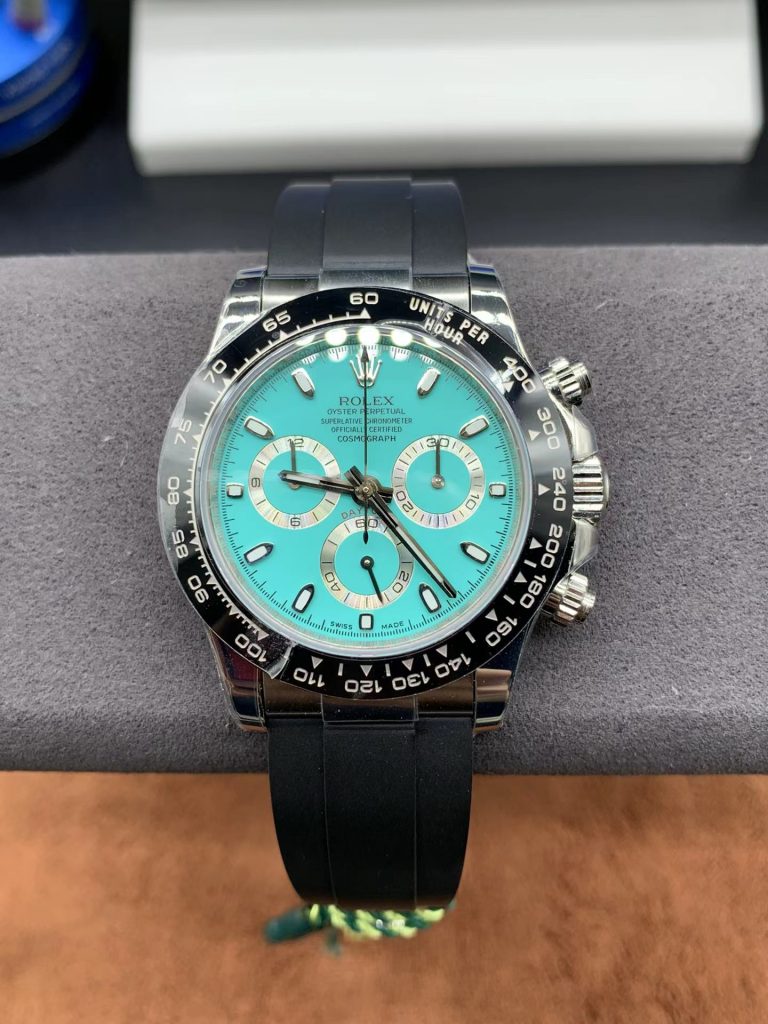 Jvs Factory Replica Rolex Daytona Tiffany Blue with 7750 Movement