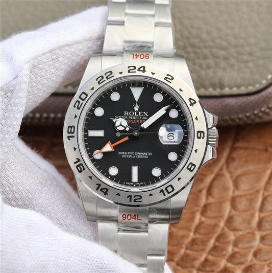 Gm Factory Ultimate Edition Replica Rolex Explorer Ii with 904l Stainless Steel Case Clone 3187 Movement