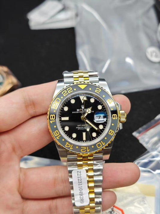Clean Factory Replica Rolex Gmt Master Ii 126713 Two Tone