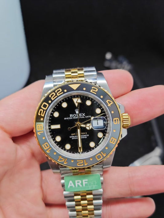 Arf Replica Rolex Gmt Master Ii 126713 Two Tone