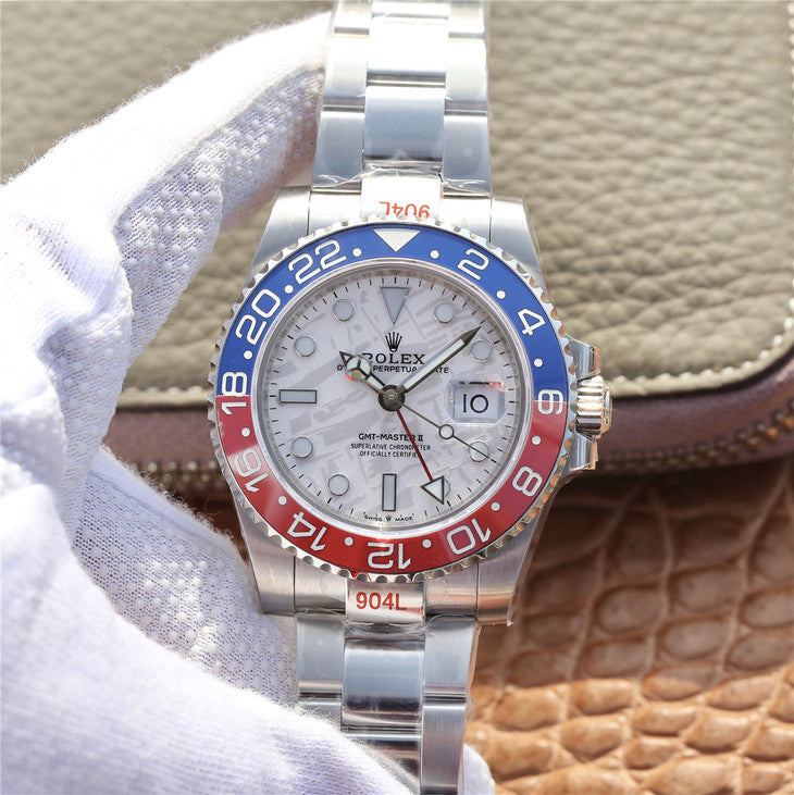 Gm Factory Replica Rolex Gmt Master Ii 126719blro with Meteorite Dial Clone 3285 Movement