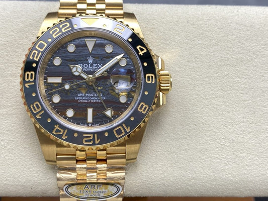 Ar Factory Replica Rolex Gmt Master Ii Tigereye Stone