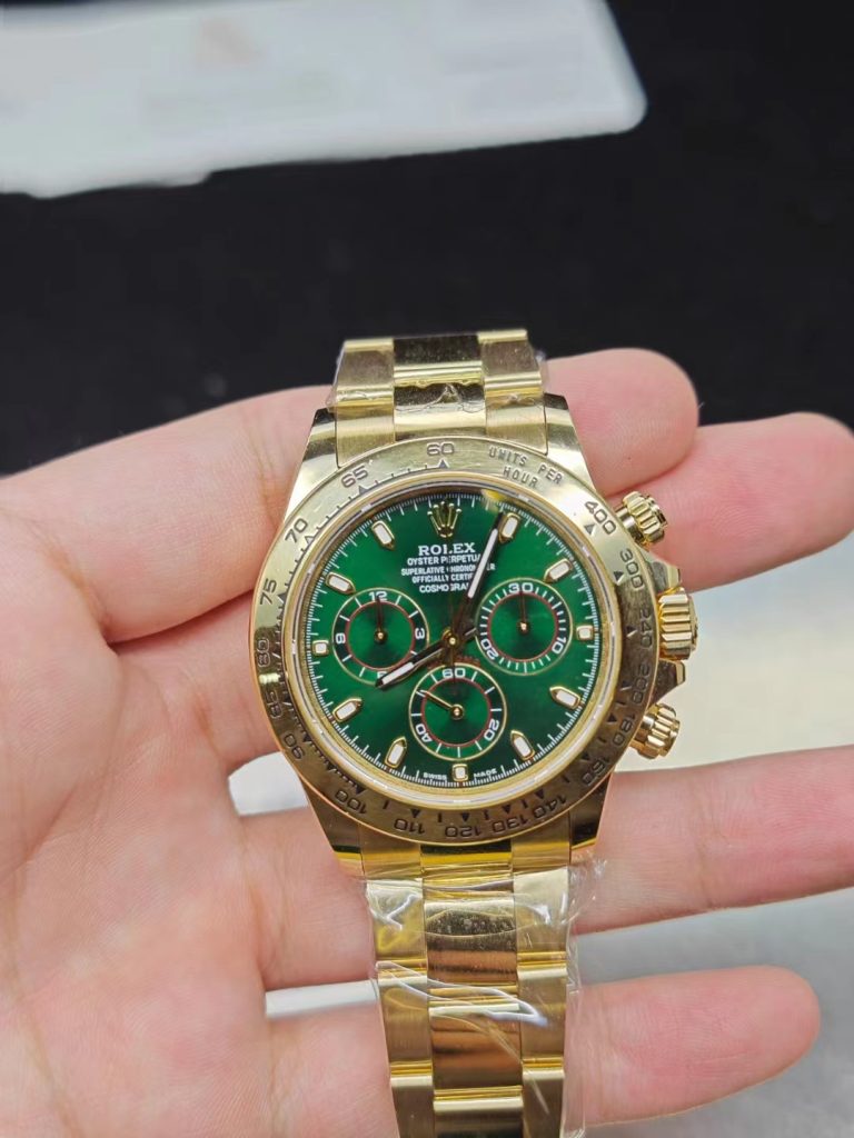 Franken Rolex Daytona Solid Gold