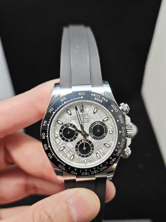 Replica Rolex Grey Daytona with Meteorite Dial