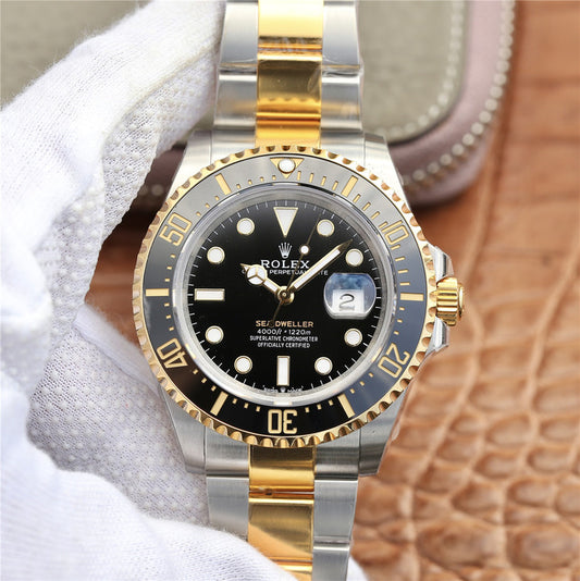 Vr Factory Replica Rolex Sea Dweller 43mm 126603 Two Tone with Asia Eta 2836 2 Movement