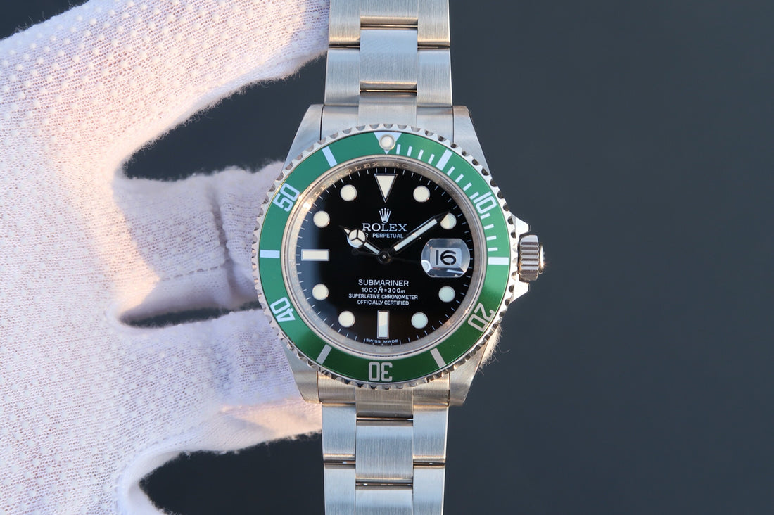 J12 Factory Replica Rolex Green Submariner 16610lv Review the Best Selling Vintage Submariner Watch