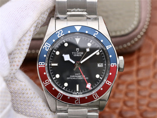 Zf Factory Ultimate Replica Tudor Black Bay Gmt Watch Bluered Bezel with Eta 2836 Movement