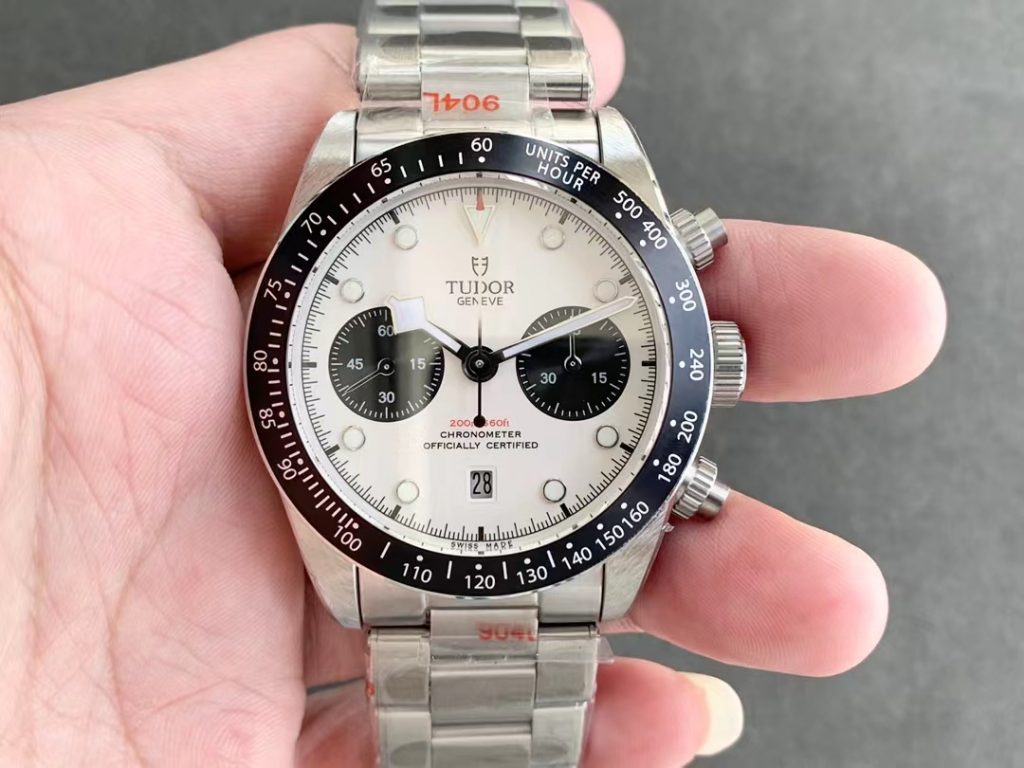 Tw Factory Replica Tudor Black Bay Chrono Panda Watch Review