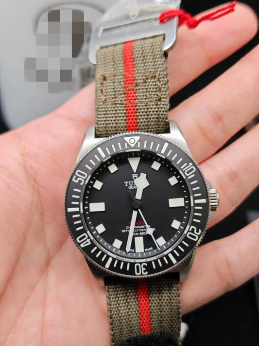 M Factory Replica Tudor Pelagos Fxd Black Titanium Watch