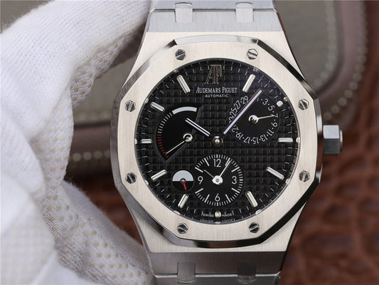 Twa Factory Replica Audemars Piguet Royal Oak Dual Time 26120 with Clone 2329 Movement
