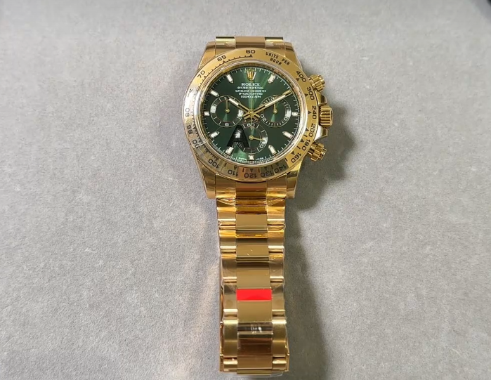Vs Factory V3 Replica Rolex Daytona 116508 Yellow Gold Green Dial