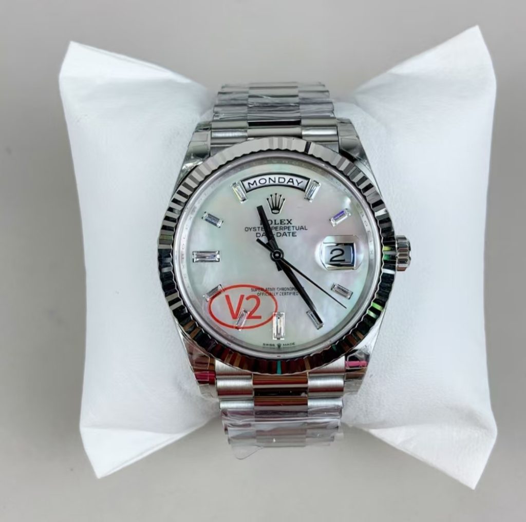Vs Factory Replica Rolex Day Date Mop Dial