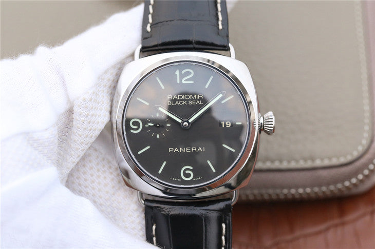 Xf Factory V2 Edition Replica Panerai Pam 388 Radiomir Black Seal with Super Clone P 9000 Movement