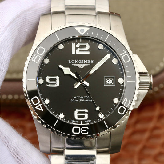 Zf Factory Replica Longines Conquest L3 840 4 56 6 Ceramic Watch with Asia Eta 2824