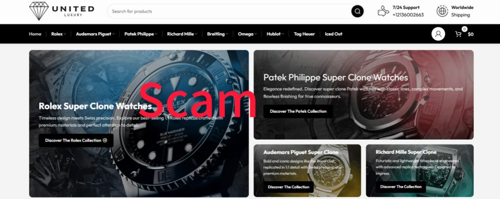 Unitedluxury Net Review a Big Scammer Online