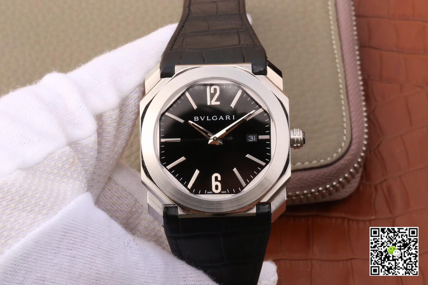 Bvlgari Octo 101964 BGO41BSLD Stainless Steel Bezel