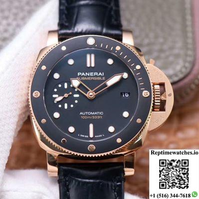 Panerai Submersible Pam00974 Vs Factory Rose Gold-Rep Time Watches