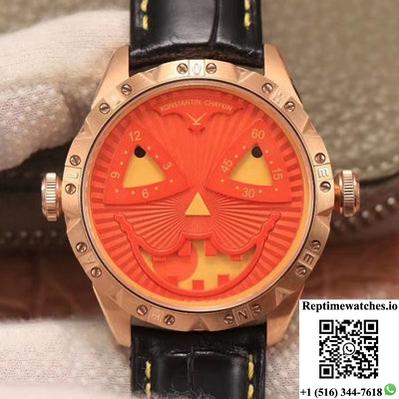 Konstantin Chaykin Joker Halloween Tw Factory Orange Dial-Rep Time Watches