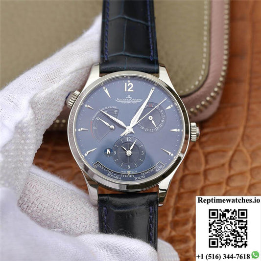 Jaeger Lecoultre Master 1422521 Twa Factory Blue Dial-Rep Time Watches
