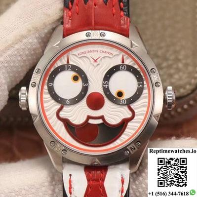 Konstantin Chaykin Clown V2 Tw Factory White Dial-Rep Time Watches