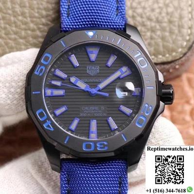 Tag Heuer Aquaracer Way208C.Rhz4752 V6 Factory Black Dial-Rep Time Watches